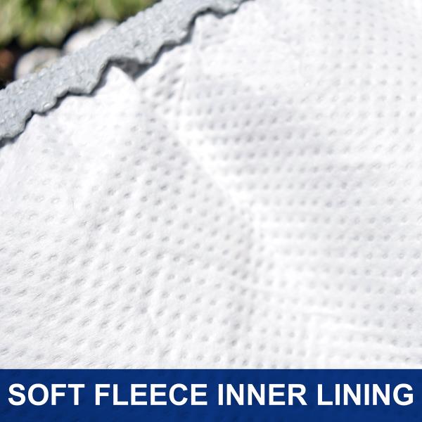 Budge Protector III Car Cover, 3 Layer Moderate Weather Protection, Water Resistant and Dustproof, Fits Wide Cars up to 16' 5"