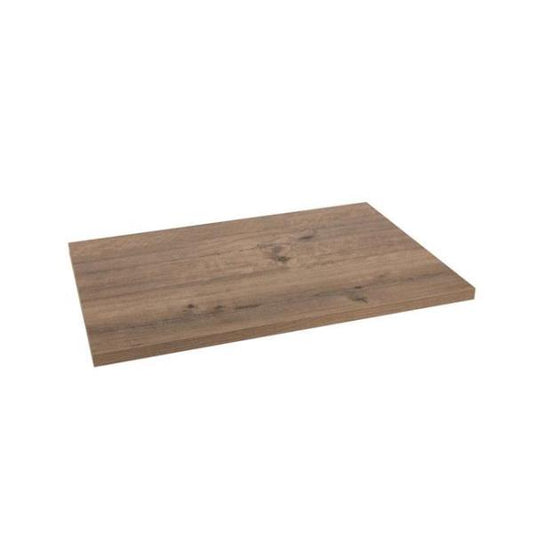 16 in. Wood Shelf Closet Culture System, Driftwood