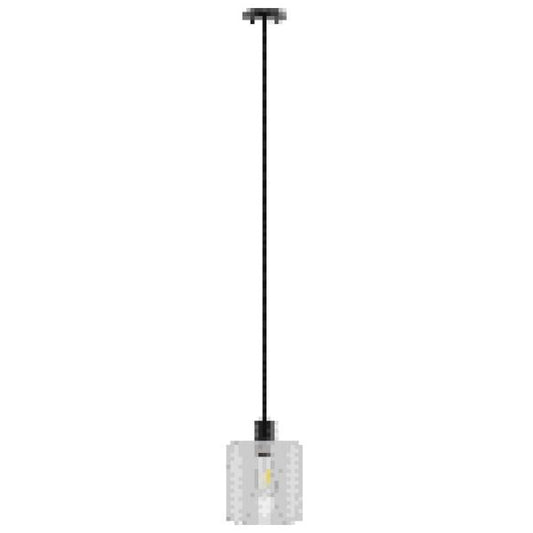 Sutton Place 1-Light Matte Black Pendant