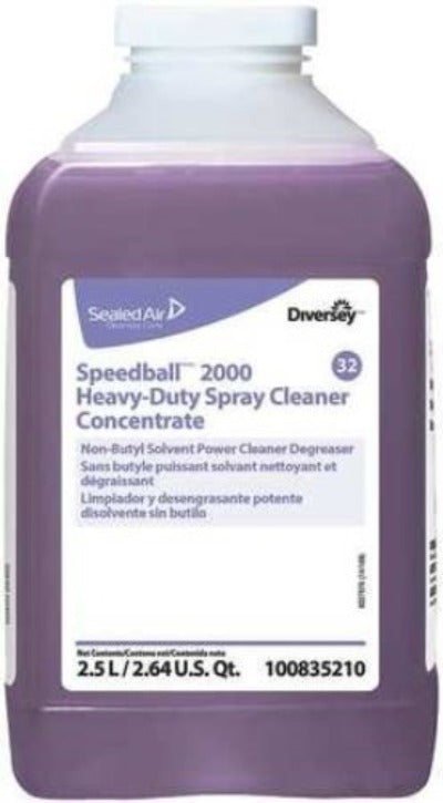 Speedball 2000 Multipurpose Cleaner for Diversey J-Fill, Citrus, 2.5 L / 2.64 U.S. Qt., 2/Carton (100835210)