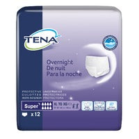 Tena Overnight Super Absorbent Underwear, Extra Large, 12PK