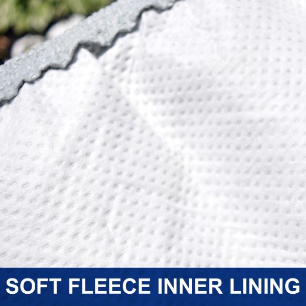 Budge Protector III Car Cover, 3 Layer Moderate Weather Protection, Water Resistant and Dustproof, Car Cover fits Cars up to 264", Gray