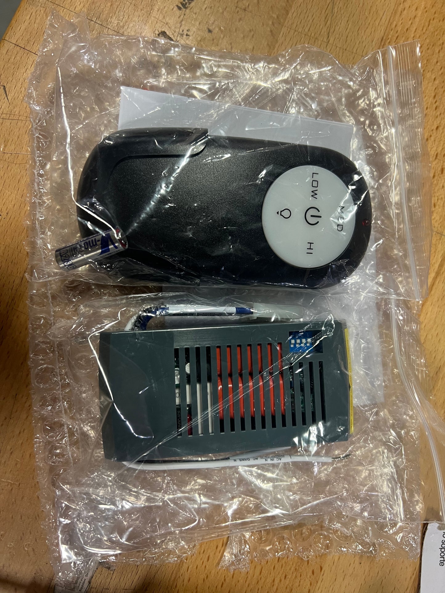 REMOTE & RECEIVER ONLY Home Decorators Collection Merwry 52 in. Ceiling Fan