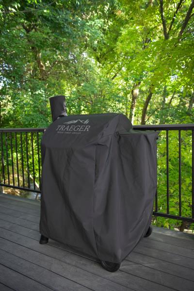 PRE-OWNED Traeger Grills BAC503 Full-Length Grill Cover - Pro 575/ Pro 22, Black