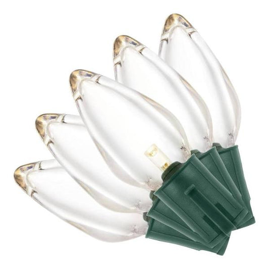 100 Count Warm White C9 LED Lights