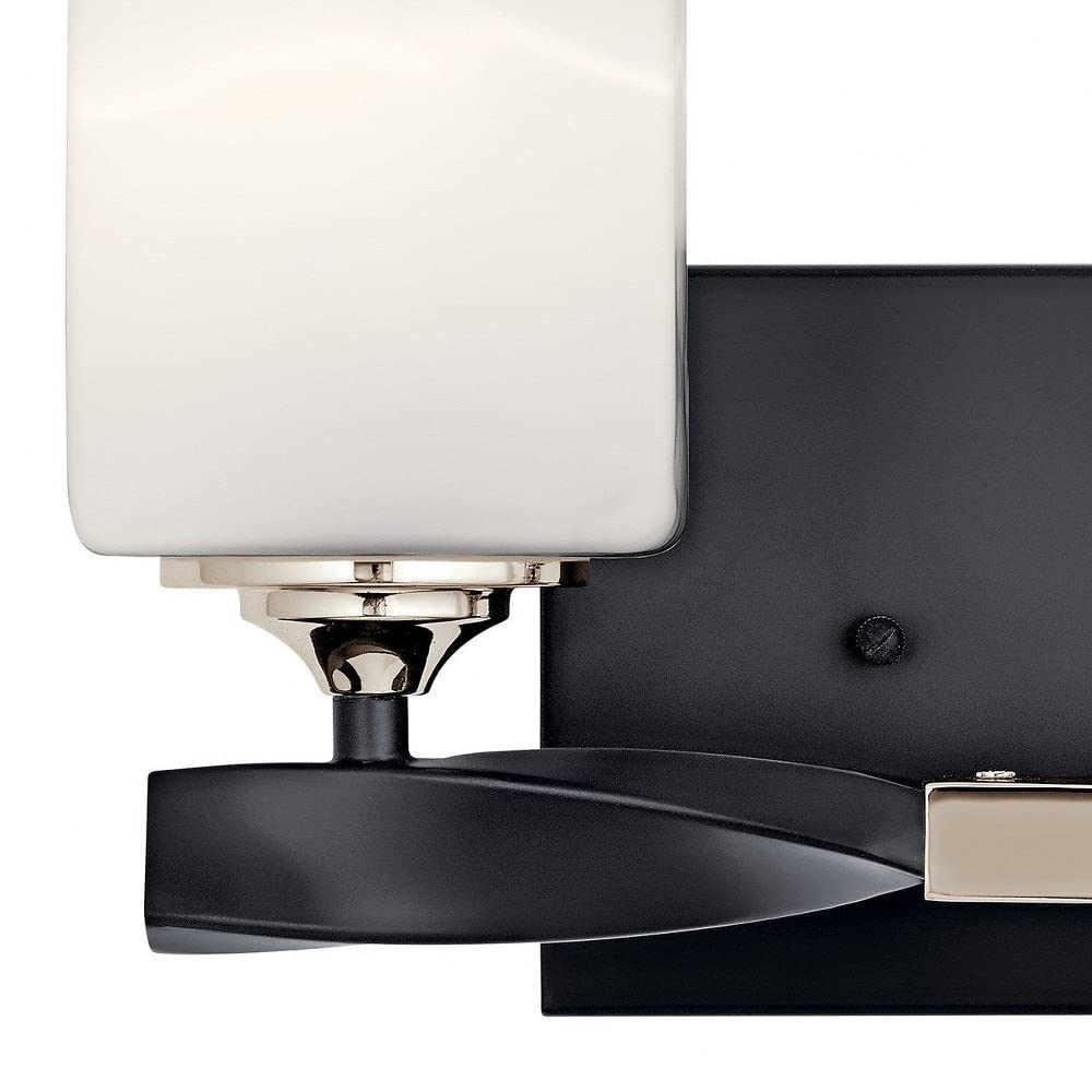 NO GLASS SHADES KICHLER Marette 13.5 " 2 Light Vanity Light in Brushed Nickel