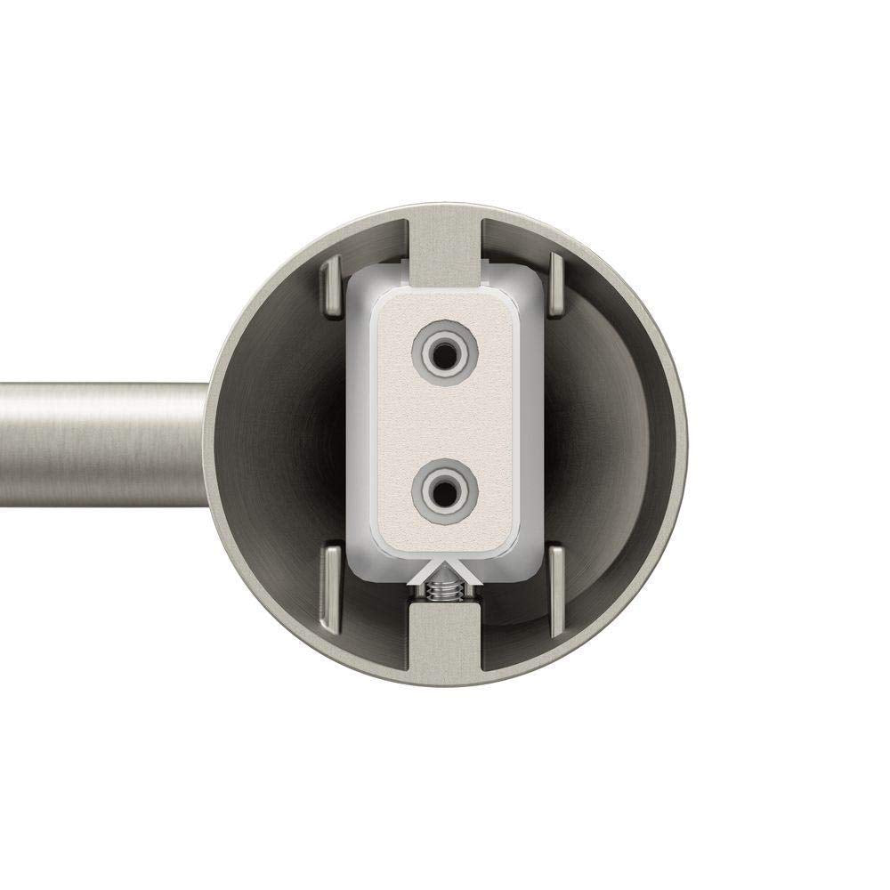 Moen Darcy 18 in. Towel Bar with Press and Mark in Brushed Nickel