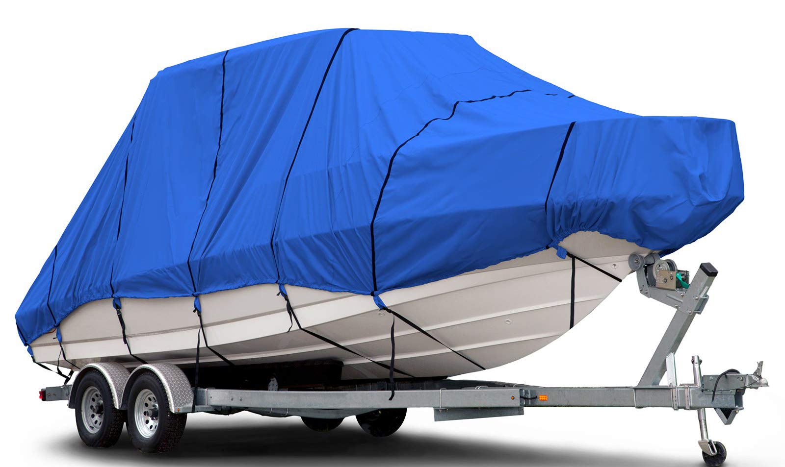 Budge Hard Top T-Top Boat Cover, Fits Boats 18-20ft with Beam up to 106", 600 Denier UV & Water Resistant Polyester, Gray
