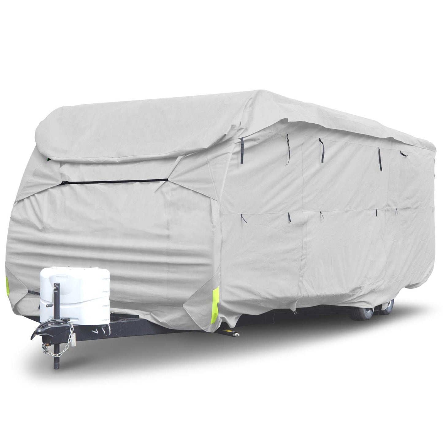Budge Premier Toy Hauler RV Covers Fits Toy Hauler RVs up to 29' Long (Gray, Polyester), 348" L x 105" W x 116" H