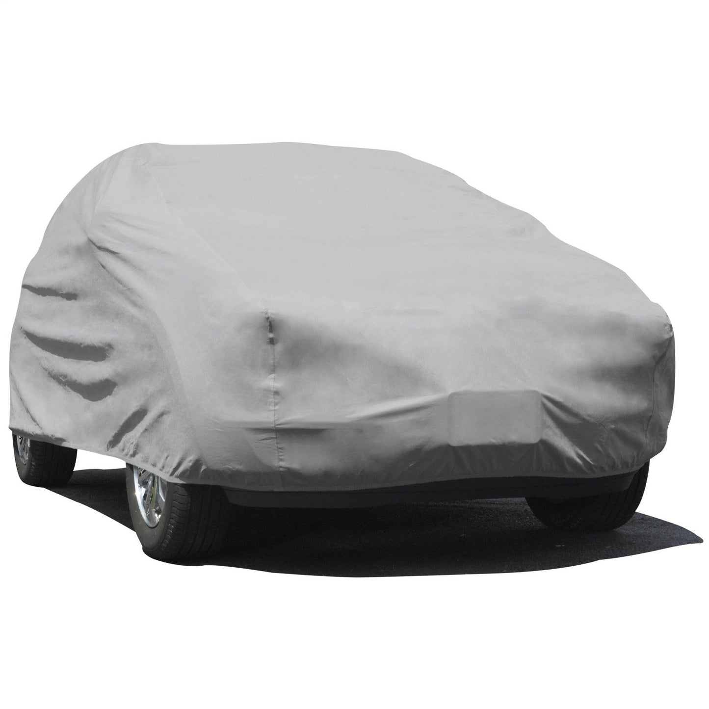 Budge - URB-2 Rain Barrier SUV Cover, Outdoor, Water-Resistant, Breathable, SUV Cover fits SUVs up to 210", Gray