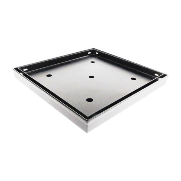 8 in. X 8 in. Stainless Steel Square Shower Drain with Tile Insert Drain Cover
