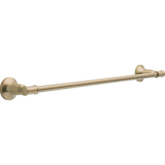 Chamberlain 24 in. Wall Mount Towel Bar Bath Hardware Accessory in Champagne Bronze
