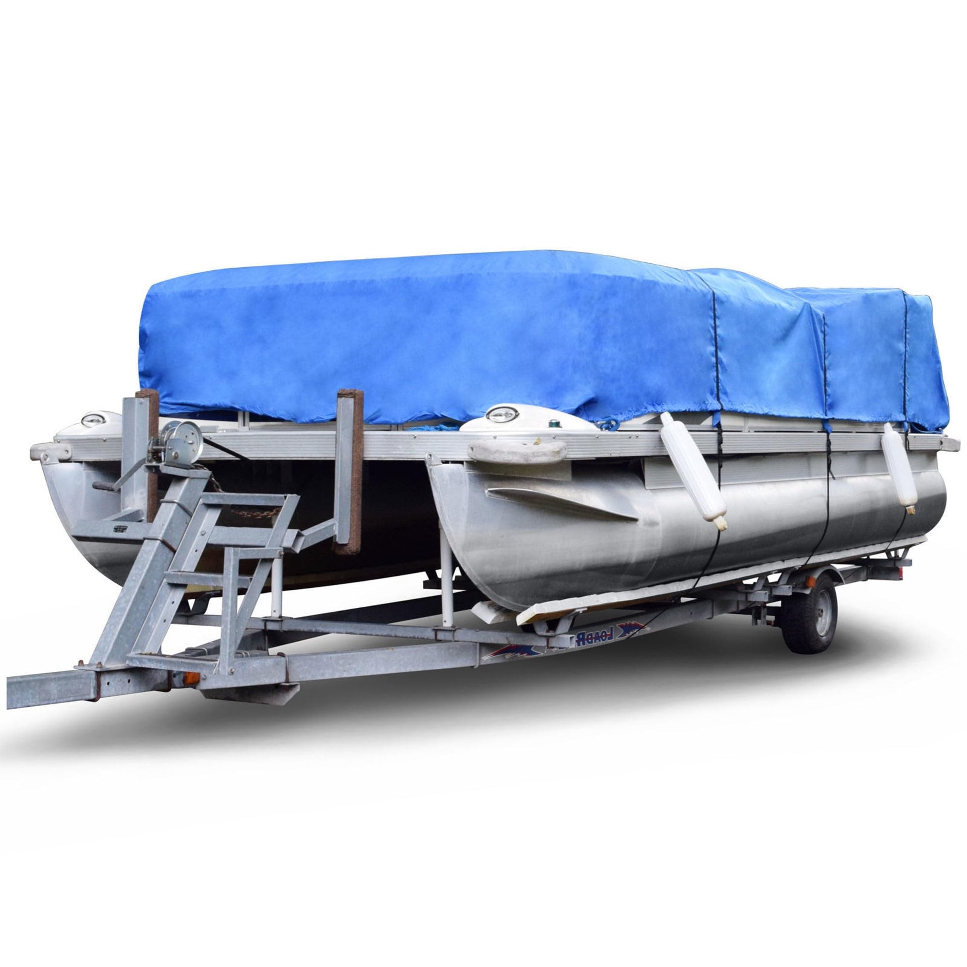 Budge American Flagship Ripstop Pontoon Cover, Gray, 20' to 24' Long (Beam Width Up to 110")