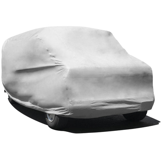 Budge VRB-3 Rain Barrier Van Cover, Outdoor, Waterproof, Breathable, Van Cover fits Vans up to 228” L x 72" W x 72" H, Gray, Size V3: Fits up to 19'