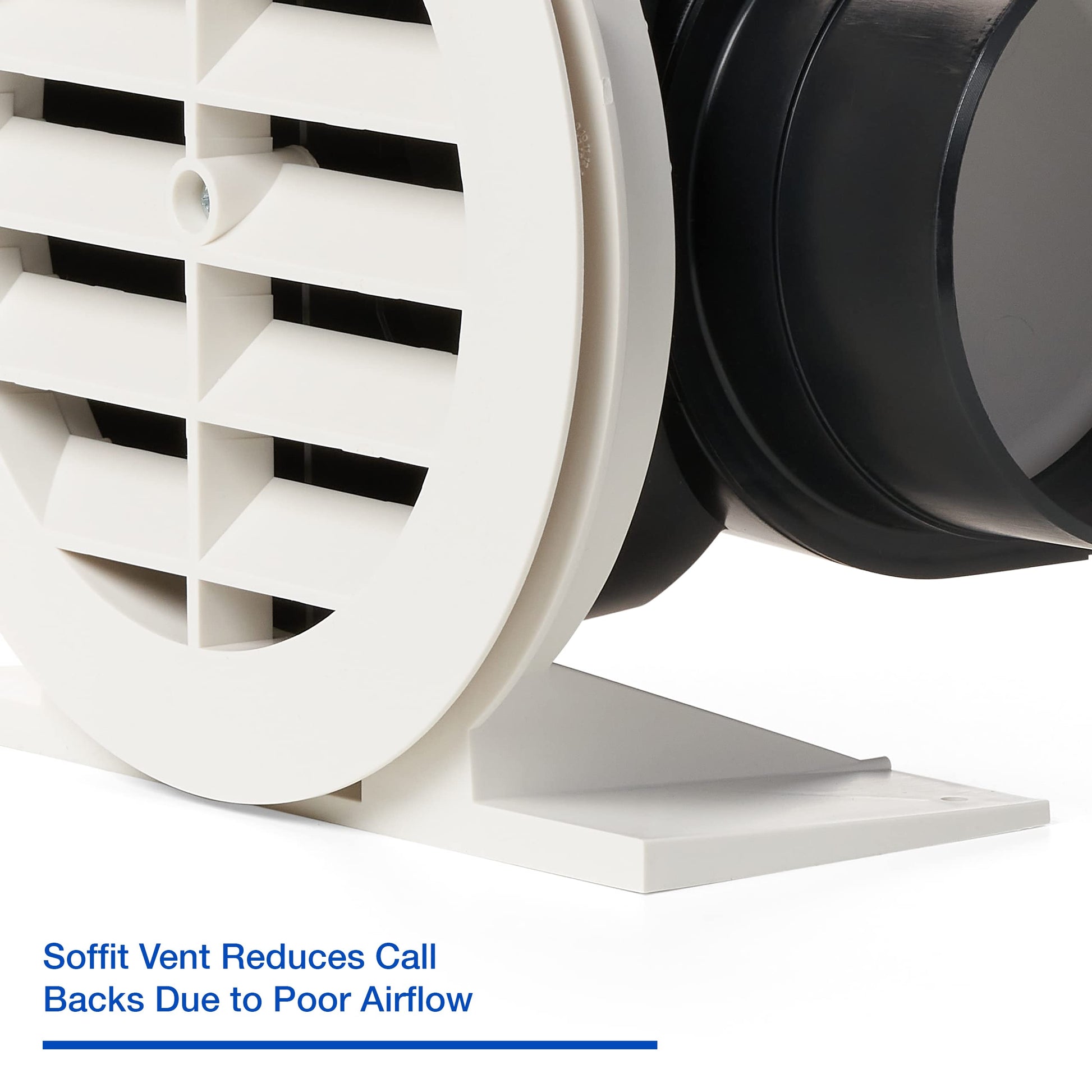 Panasonic EZSoffit Vent with Soffit Termination System for Optimized Airflow, EZSV14