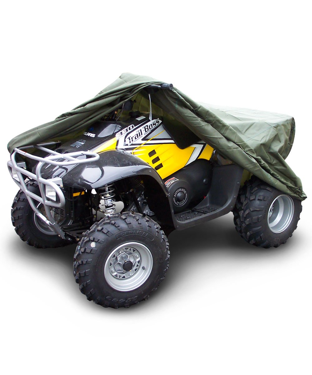 Budge Sportsman ATV Cover, Olive Green, Waterproof, Heavy Duty, Extra Large, 87" Long x 48" Wide x 40" high (ATV-3)