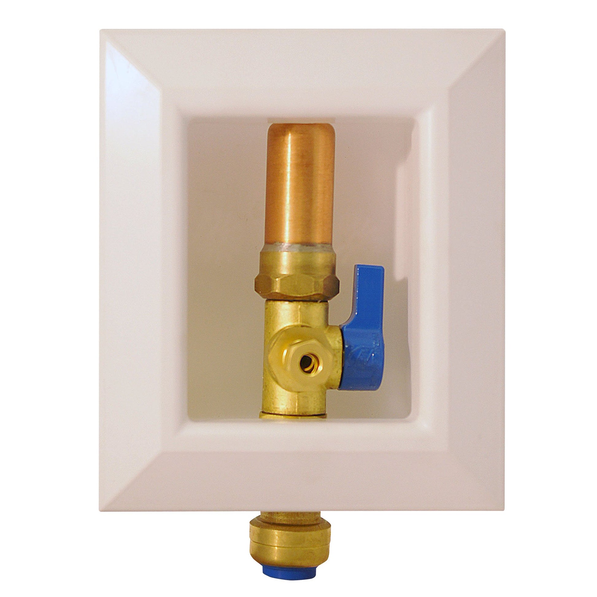 Tectite FSBBOXIMWH Outlet Box, No Size, White