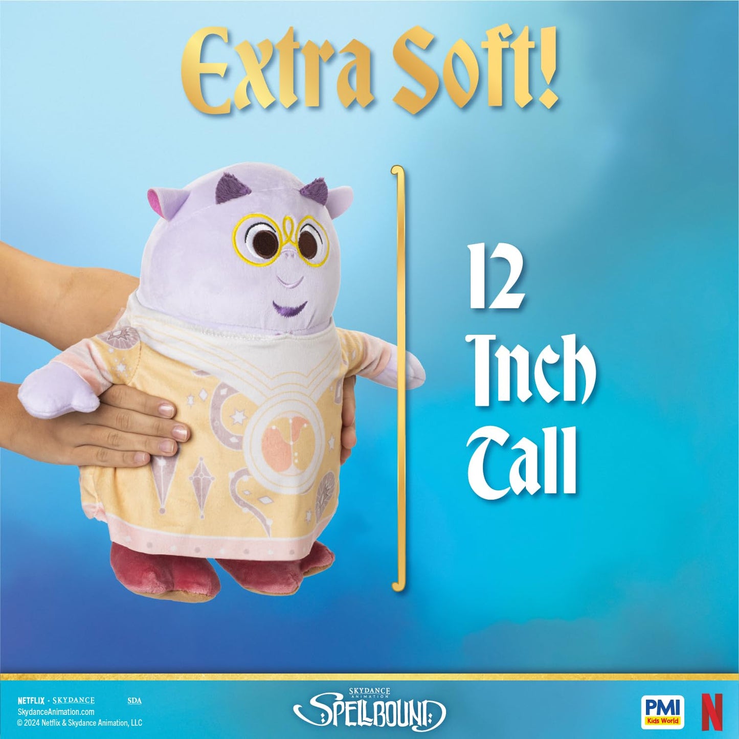 Spellbound Movie Collection - 12 Inch Huggable Plush Characters - Collect Them All (Sunny)