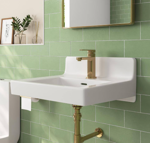 20" L X 11.81" D Wall Mount Bathroom Vessel Sink in White Ceramic with Overflow