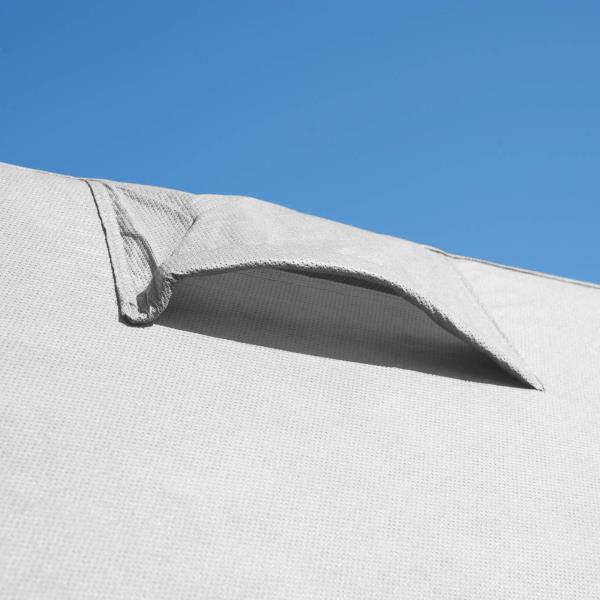 Budge Premier Class A RV Cover Fits Class A RVs up to 33' Long (Gray, Polyester), 33' L x 110" W x 114" H (RVRP-4)