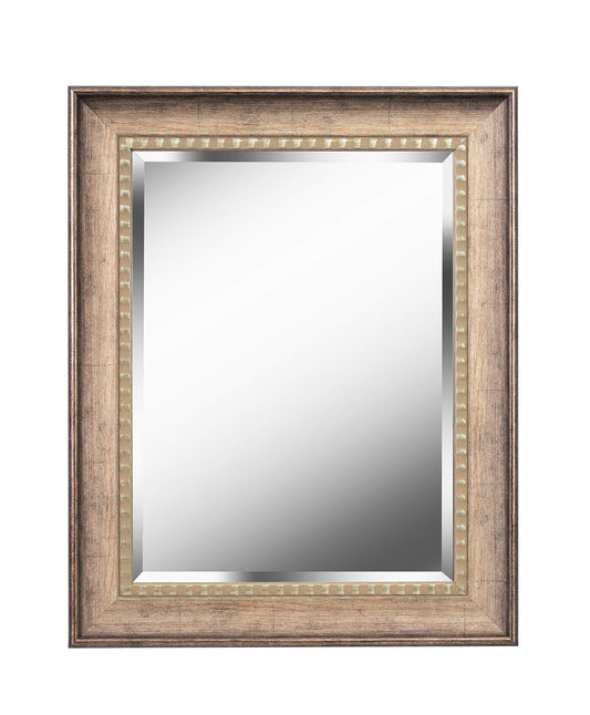 Kenroy Home 60326 Amiens Wall Mirror, 1.75 x 24 x 30 Inch, Antique Gold Finish