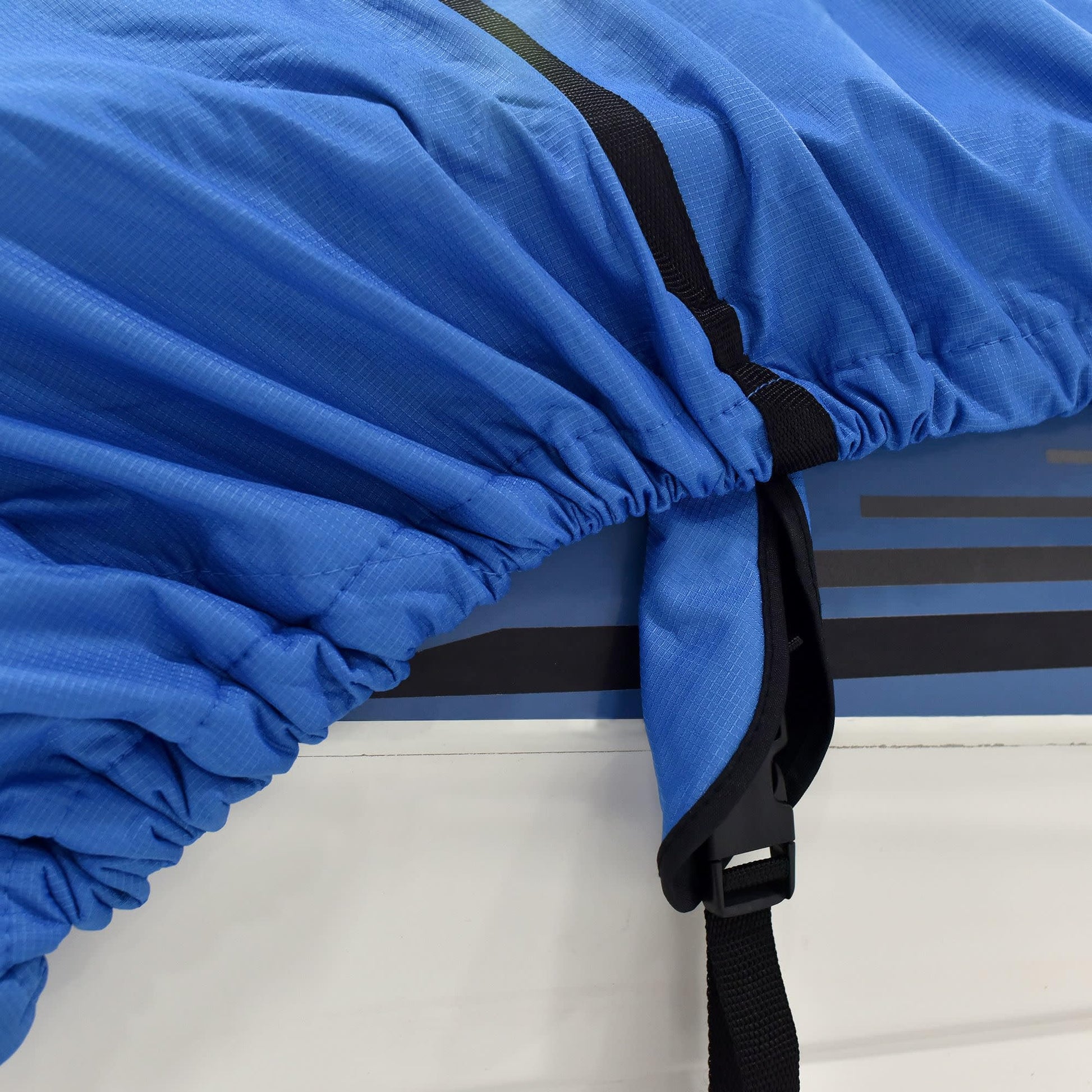 Budge American Flagship Ripstop Pontoon Cover, Gray, 20' to 24' Long (Beam Width Up to 110")