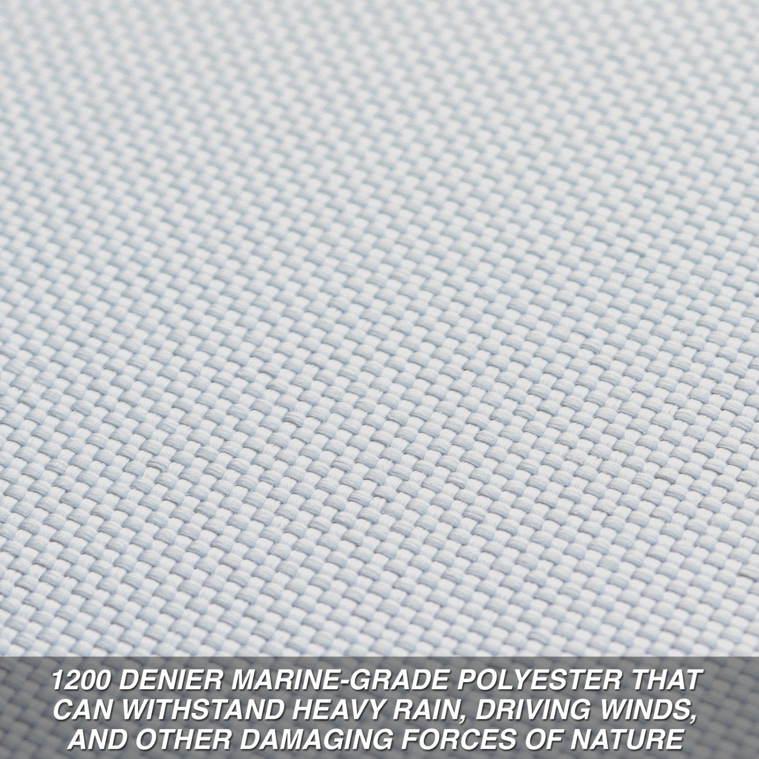 Budge B-1221-X6 Gray 20'-22' Long (Beam Width Up to 106") Boat Cover