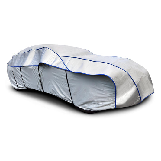Budge Hail Jacket Car Cover, Hail-Resistant, Outdoor, Heavy Duty, Hail Jacket fits Sedans up to 228", Gray