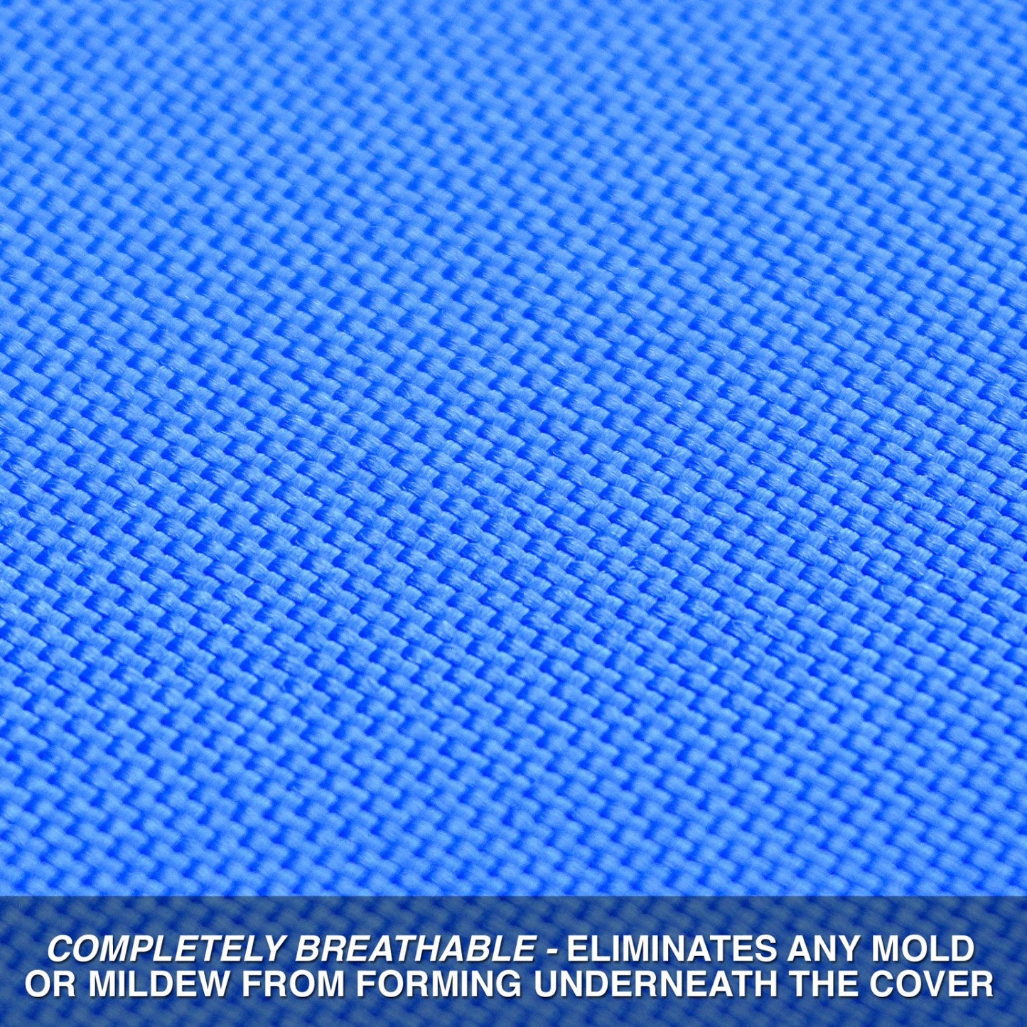 Budge B-600-X8 600 Denier V-Hull Runabout Boat Cover Blue 22' - 25' Long, 106" Beam Width Waterproof, UV Resistant