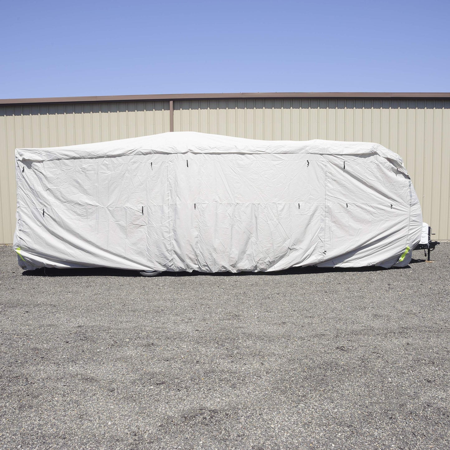 Budge Premier Toy Hauler RV Covers Fits Toy Hauler RVs up to 29' Long (Gray, Polyester), 348" L x 105" W x 116" H