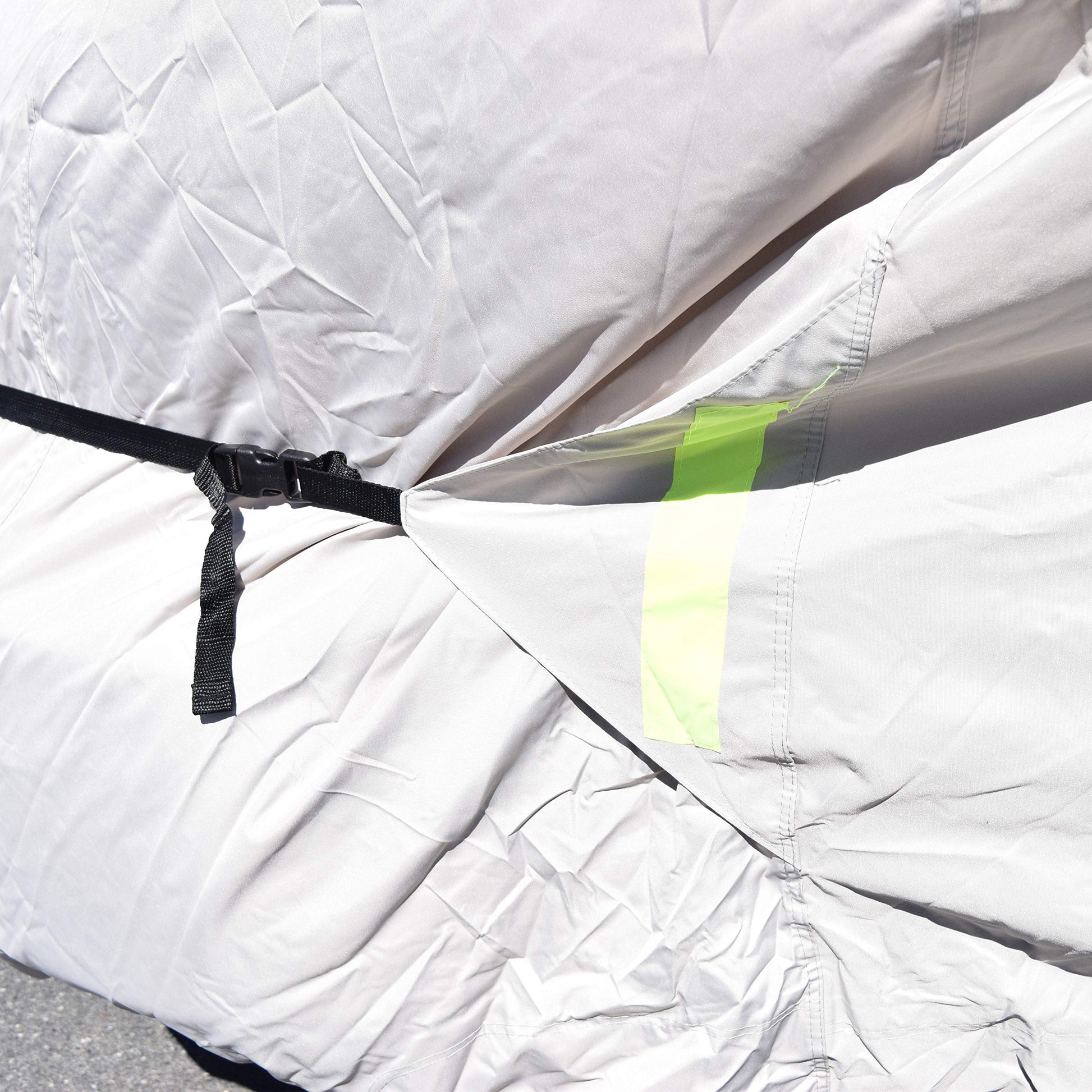 Budge Premier Class A RV Cover Fits Class A RVs up to 30' Long (Gray, Polyester), 30' L x 110" W x 114" H (RVRP-3)