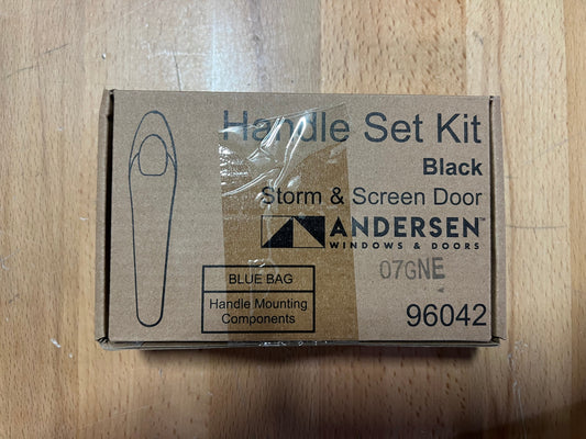 Andersen Black Handle Set Kit for Storm & Screen Door, 96042