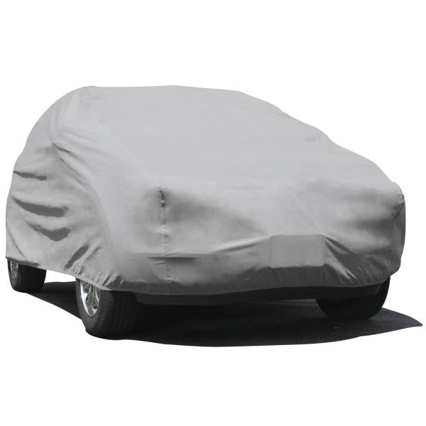 Budge Duro 3 Layer SUV Cover, Water Resistant, Scratchproof, Dustproof Cover, Fits SUVs up to 15'5", Gray