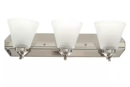 REPLACEMNET FROSTED GLASS FOR Hampton Bay Tavish Vanity Light