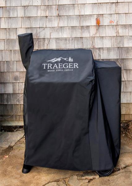PRE-OWNED Traeger Grills BAC503 Full-Length Grill Cover - Pro 575/ Pro 22, Black