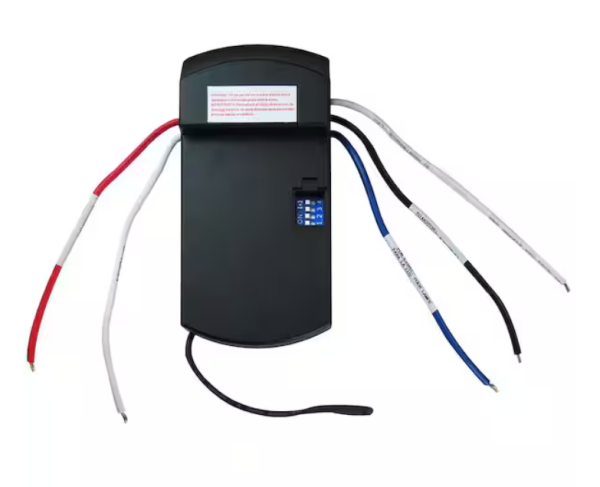 3-Speed Universal Ceiling Fan Remote Control w/ Receiver, (Damp Rated)