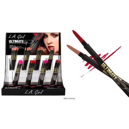 L.a. Girl Ultimate Lip Intense Wear Auto Lip Liner, Boundless Berry - 0.01 Oz