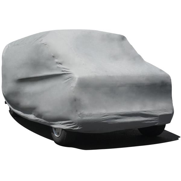 Budge Duro 3 Layer Van Cover, Water Resistant, Scratchproof, Dustproof Cover, Fits Vans up to 19'6", Gray