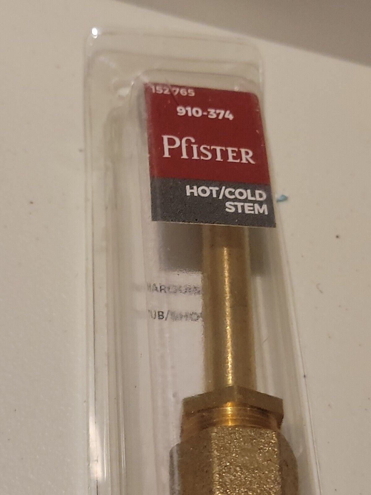 Pfister 910-374 Marquis Hot and Cold Replacement Stem for Tub and Shower Faucets