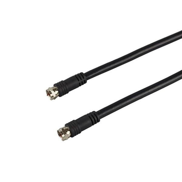 100 Ft. Black 18-Gauge RG6 Quad Coaxial Cable