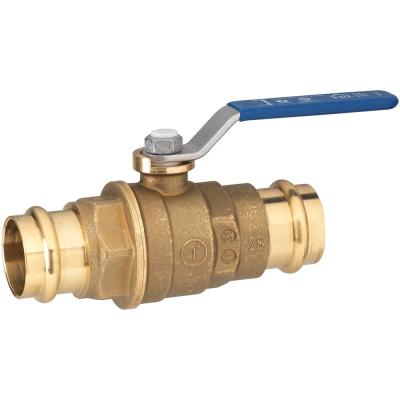 1 in. Press X 1 in. Press Lead Free Brass Ball Valve