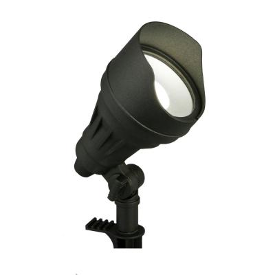 1000 Lumen Millennium Black Adjustable Light Color Integrated LED Outdoor Landscape Flood Light