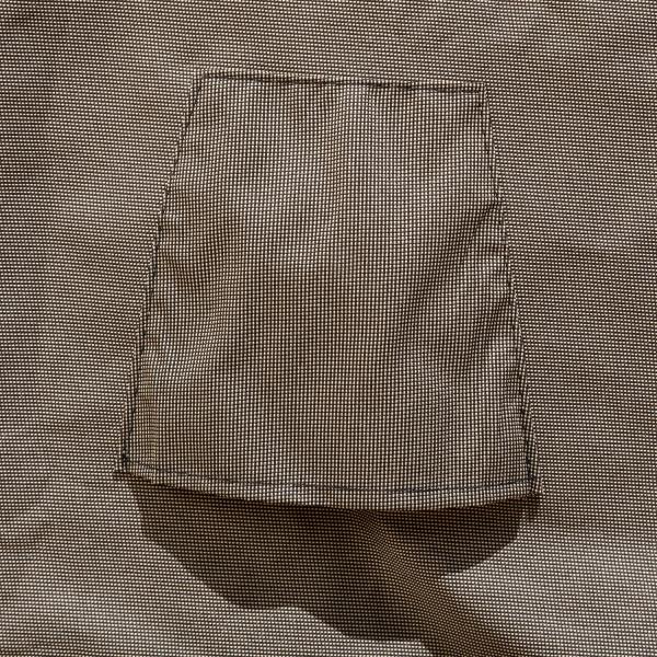 Budge P5A35PM1 English Garden Patio Ottoman / Coffee Table Cover Heavy Duty and Waterproof, Medium, Tan Tweed