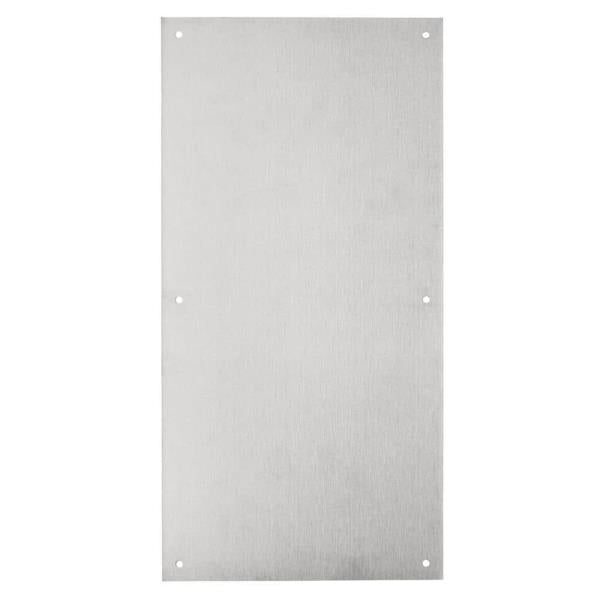 8 in. X 16 in. Stainless Steel Push Plate