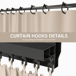 12 ft. x 20 ft. Universal Gazebo Curtain Replacement (4-Piece Set)