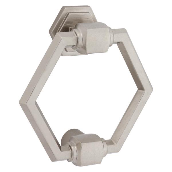 National Hardware - V1918 Powell Door Knocker - Satin Nickel