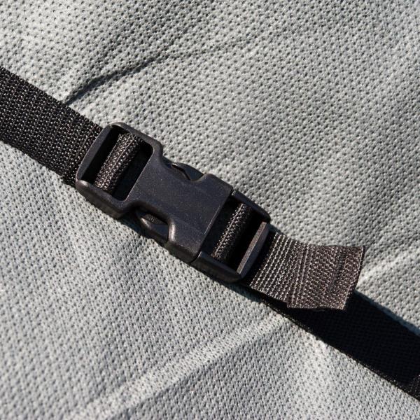 Budge Protector III Car Cover, 3 Layer Moderate Weather Protection, Water Resistant and Dustproof, Car Cover fits Cars up to 264", Gray