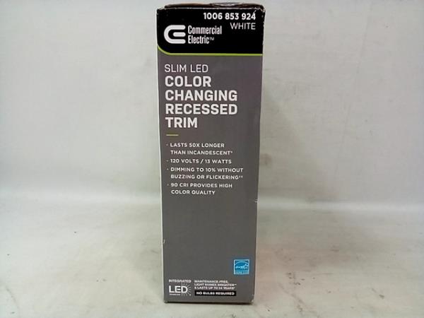 6 CCT LED Recessed Trim Light Ultra Slim