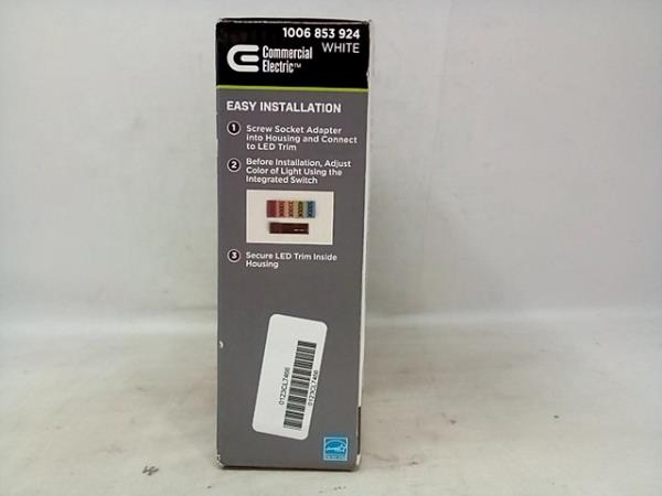 6 CCT LED Recessed Trim Light Ultra Slim