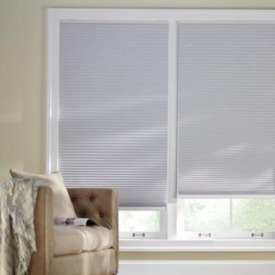 Snow Drift Cordless Light Filtering Cellular Shades for Windows - 36 in W X 72 in L (Actual Size 35.75 in W X 72 in L)